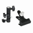 thumbnail image 4 of Photography Light Stand Mount Bracket with 1/4 3/8Inch Screw Adapter for Studio, 4 of 7