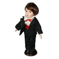 thumbnail image 4 of LeeQinersw Wedding Porcelain Doll Anniversary Gift Collectibles Sturdy Ceramic Figurine Black, 4 of 9