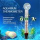 thumbnail image 3 of Termómetro de vidrio sumergible JINMJMXG 0 a 40 °C con ventosa para peces de acuario tropical, 3 of 5
