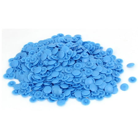 Vandal Proof Screws - Uxcell 12mm Dia. Plastic Screw Cap Hole Plugs Dust Proof Covers Blue (1000-pack)