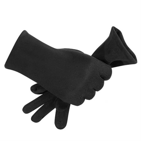 

SunHLX 1 Pair Riding Gloves Wear Resistant Wind Proof Breathable Unisex Riding Polyester Snow Gloves for Outdoor Activities