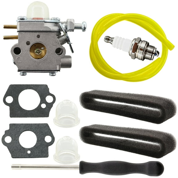 HURI Carburetor For Murray 16" straight shaft trimmer Craftsman 25cc 316.711300 CMXGTAMD25CC 316.711370 316.711200 Weedeater
