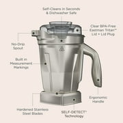 Vitamix 48-Ounce Stainless-Steel Blender Container with SELF-DETECT