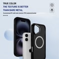 thumbnail image 4 of Dteck for iPhone 16 Plus Case with Camera Stand, Military-Grade Drop Protection Magnetic Phone Case Compatible with MagSafe Accessories, All Black, 4 of 9