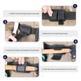thumbnail image 3 of Fly Fishing Rod Holder, Polyester Waist Fishing Rod Holder Universal Easy To Clean  for Camping, 3 of 7