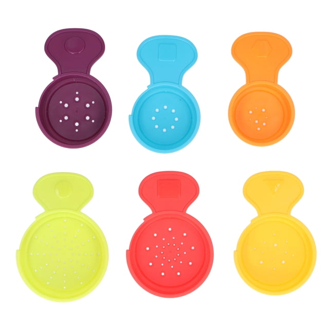Tazas de baño apilables de juguete, 6 piezas de baño apilable para bebés, tazas apilables para bebés, tazas educativas tempranas, juguetes, rendimiento probado