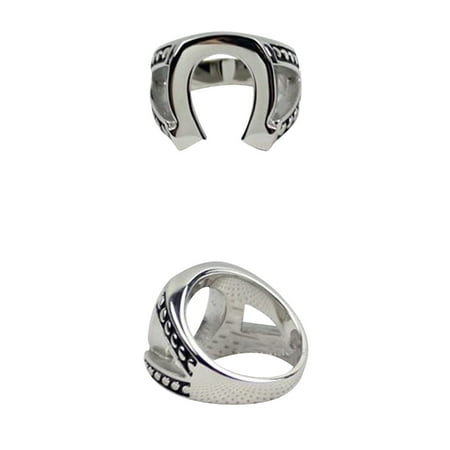 - Marshal Raylan Givens Horseshoe Ring Justified TV Show Horse Shoe Cowboy