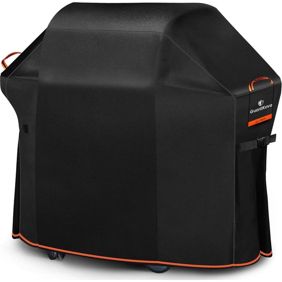 GuardKove 58 Inch Grill Cover for Outdoor Grill, 1000D Heavy Duty Waterproof Tear & Fade Resistant for Weber Genesis