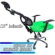 thumbnail image 5 of Silla de oficina ajustable Rack & Pack verde con inclinacion, 5 of 8