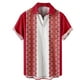 thumbnail image 1 of Camisas s Para Hombre Manga Corta Camisa de manga corta con estampado digital 3d de ocio de tendencia de moda de playa de turismo de vacaciones de verano para hombres (Hot Pink, XS), 1 of 6