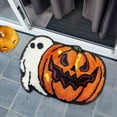 thumbnail image 4 of Vggrvlo Halloween 31"x20" Bath Rugs Mats for bathroom Non Slip Extra Soft Absorbent Chenille Floor Mats Rubber Backing Quick Dry Bathroom Rugs Halloween Decor, 4 of 6