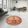 thumbnail image 3 of Ahgly Company Indoor Rectangle Abstract Red Abstract Area Rugs, 4' x 6', 3 of 6
