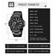thumbnail image 3 of Reloj Digital Deportivo para Hombre, Resistente Al Agua y con Pantalla Luminosa, Ideal para Senderismo, Camping, Correr, Nadar y Otros Deportes., 3 of 7