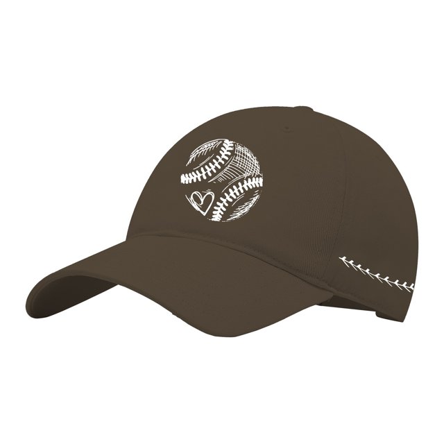 Casquette de Baseball Lavée avec Motif Imprimé Intégral, Chapeau Respirant Réglable pour Activités Extérieures, Casquette Décontractée Adaptée aux Voyages pour la Plage, les Sports et l'Usage Quotidien
