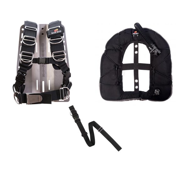 Dive Rite TransPlate XT/Rec EXP Scuba Diving Package