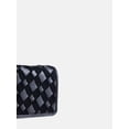 thumbnail image 3 of Scenario Women's Woven Bifold Wallet, Black, 3 of 4