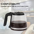 thumbnail image 4 of 12 Cup Coffee Carafe Replacement Compatible with Mr. Coffee – Fits RF, LM, PC, SC Series – Glass Coffee Pot, Easy Pour, Heat Resistant, 4 of 5