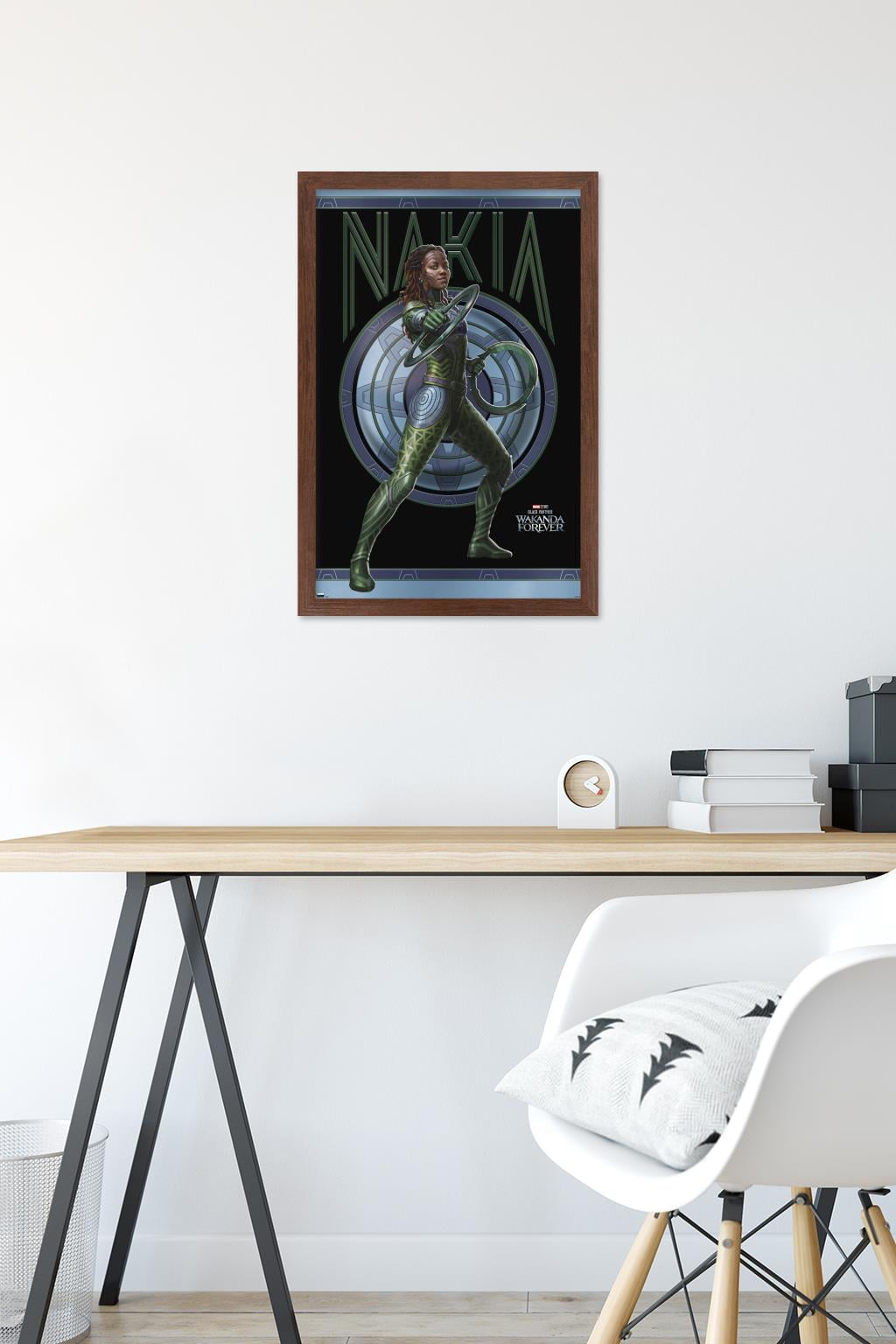 Marvel Black Panther: Wakanda Forever - Nakia Wall Poster, 14.725" x 22.375" Framed