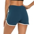 thumbnail image 3 of HDE Women Dolphin Shorts Running Workout Clothes Midnight Blue Medium, 3 of 6