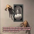 thumbnail image 4 of Billuyoard Marco de fotos de Halloween Party Horror Scary PVC TPE Photo Home Hotel Haunted House Decoraciones, B027 Kits de decoración para fiestas No.08, 4 of 6