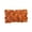 Orange, variant on Orange Decorative Lumbar Pillow With Raised Flower Pattern For Couch And Bedroom Styling