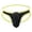 Black, variant on Men's Underwear Low Waist Breathable Nylon Solid Pants, XL, YE2