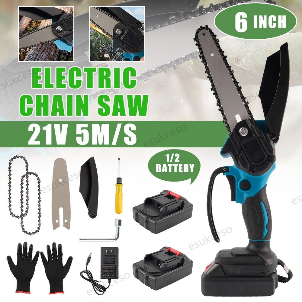 NIFFPD Mini Chainsaw, Electric Chainsaw,6 Inch mini chainsaw