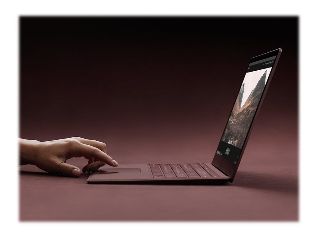Microsoft Surface Laptop - Intel Core i7 - 7660U / up to 4 GHz - Windows 10  in S mode - Iris Plus Graphics 640 - 16 GB RAM - 512 GB SSD - 13.5  touchscreen 2256 x 1504 - Wi-Fi 5 - burgundy - commercial - Walmart.com