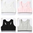 thumbnail image 5 of Girls Training Bra Teen Cotton Developed Kids Sports No Wire TrainerWireless Bras for Women Teens 7-13 Years, 5 of 5