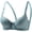 Sky Blue, variant on Women's T-shirt Bra Underwire Unlined Bra Back Closure Bras for Women