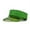 Green, variant on Fashion Sun Visor Cap for Women with Transparent Solid Color Design and Modern Baseball Style