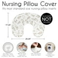 thumbnail image 4 of Sweet Jojo Designs Botanical Beige and Taupe Nursing Pillow Cover Case (Pillow Not Included) (Pillow NOT Included), 4 of 6