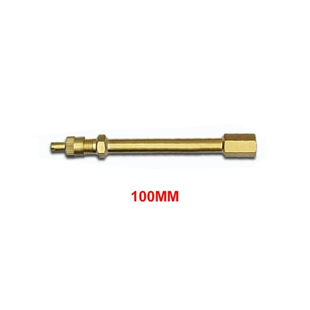 Scienceny Extensor de tapas de poste de extensión de vástago de válvula de neumático de latón para coche Auto camión motocicleta estilo de coche Bombillas para automóviles No.2 Scienceny VI008678-02