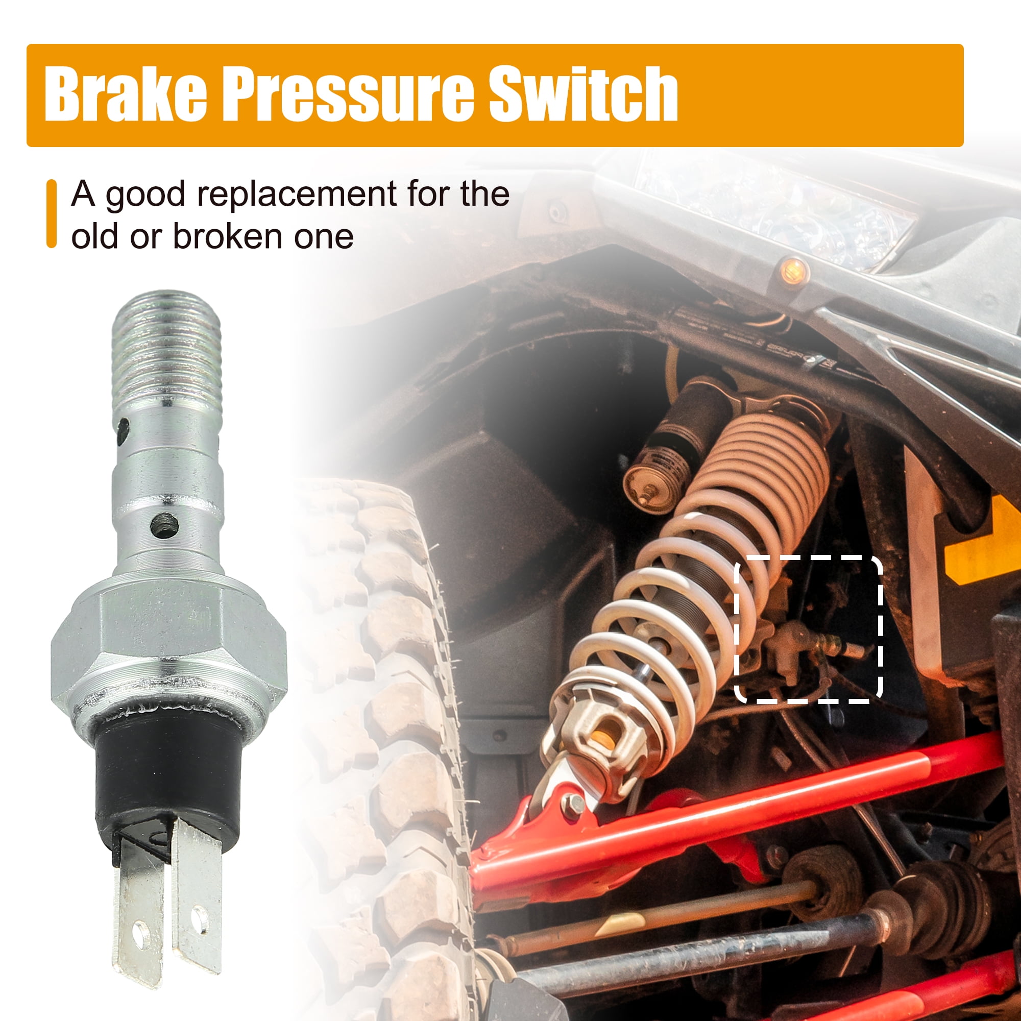 Unique Bargains Brake Pressure Switch for Polaris Ace RGR RZR for 