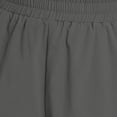 thumbnail image 6 of Summer Shorts for Women Solid Color Casual Holiday Breathable Shorts Pockets Sport Pants, 6 of 6