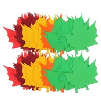 Beaupretty Fall Bulletin Board Decorations with Maple Leaf Paper Cutouts for Creative DIY Projects Multi 50 Pieces