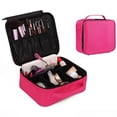 thumbnail image 5 of Travel makeup case organizer portable makeup artist with makeup Portable kit, 5 of 5