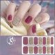 thumbnail image 4 of 14 hojas/segundo adhesivos para uñas de cobertura total, lindos adhesivos para decoración de uñas con brillo completo, 4 of 7