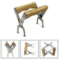 thumbnail image 4 of For Beekeeping Frame Holder Bee Hive Frame Tool Yellow And Silver Ergonomic Design Rust-resistant Versatile Tool, 4 of 9