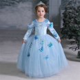 thumbnail image 2 of NNJXD Vestido De Princesa Para Niñas , Disfraz De Cenicienta De Halloween Cosplay Fiesta De Cumpleaños , Navidad, 2 of 4