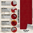 thumbnail image 6 of Ottomanson Extra Long Hallway Runner Rug 3x31 Non-Slip Rug for Kitchen or Bedroom, 2'7" x 31', Red, 6 of 10