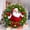 Red,Green, variant on Sinkoo Snowman Suncatcher for Window Hanging, 8"x8" Christmas Decor, Unique Sun Catcher Gifts for Family and Friends, Indoor/Outdoor Window Art Ornaments