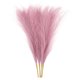 thumbnail image 1 of 4 Paquetes de Hierba Pampas Falsa de 17 Pulgadas 6 Tallos Hierba Artificial para Decoración, Marrón Rojo, 1 of 6