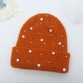 thumbnail image 2 of Aunavey Cute Cap with Artificial Pearl Decor for Women's Fashionable Style, 2 of 5