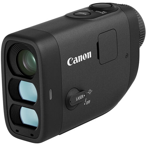 Canon PowerShot GOLF Digital Laser Rangefinder Bundle with 32GB Memory Card and Protective Case, Compact Golf Distance Measurement Device (International Model)
