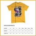 thumbnail image 7 of Racoons Howling at the Moon T-shirt Funny Galaxy Wildlife Universe Humor Weird Animal in Space Men's Tee, 7 of 7