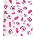 thumbnail image 4 of Coolnut Mailbox Cover Girly Eyes and Lips Beauty Post Mail Box Cover Magnetic Mail Wraps Cover Standard Size 20.7" L x 18" W, 4 of 5