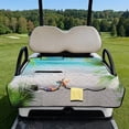 thumbnail image 2 of Yuyamidu Starfish Golf Cart Seat Covers Beach Club Car Seat Blanket Covers with Pockets Portable Travel Sports Golf Cart Seat Cushion Accessory, 2 of 8