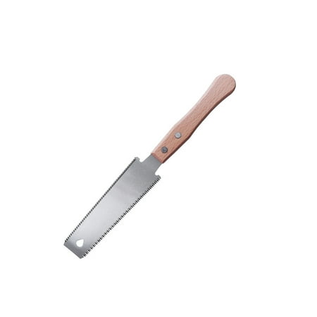 

Small Double-sided Pull Saw Wall Panel Sawing Wood Sawing Dense Tooth Flat Cutting Tenon Cutting Household Woodworking DIY Manual Saw