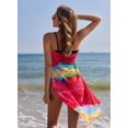 thumbnail image 5 of Ekouaer Women Sarong Swimsuit Coverups Chiffon Long Bikini Wraps Sheer Beach Bathing Suit Cover Up, 5 of 6
